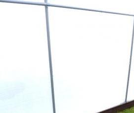 теплица со светорассеивающим тентом - модель 2