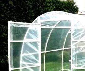 теплица сундук из пластиковой арматуры - вариант 3