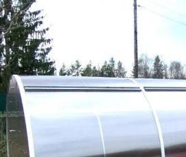 теплица тюльпан премиум антишторм - модель 4