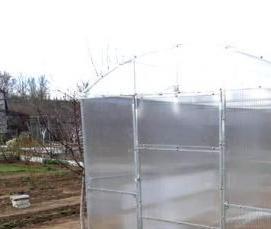 теплица усиленная прямостенная - тип 1
