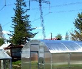 теплица усиленная прямостенная - тип 2