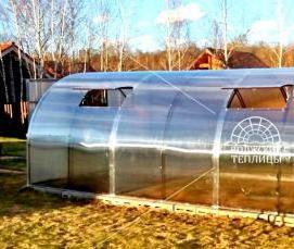 теплица волжская премиум - модель 4