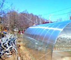 теплица волжская премиум - модель 2