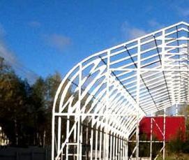 теплицы фермерские и промышленные - тип 3