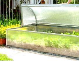 теплицы из поликарбоната и полипропиленовых труб - тип 1