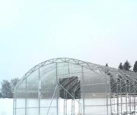 теплицы из поликарбоната северные - вариант 1