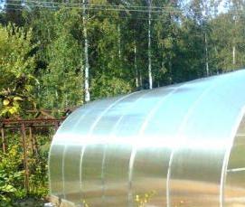 теплицы поликарбонат надежные - тип 1