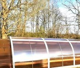 теплицы с раздвижными боками - тип 1