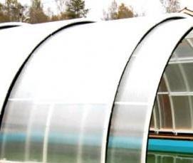 теплицы со сдвижной крышей тюльпан - вариант 4