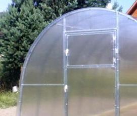 теплицы усиленные оцинкованные - вариант 4