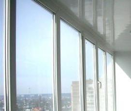 теплое балконное остекление - модель 3