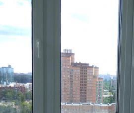 теплое фасадное остекление - вариант 1