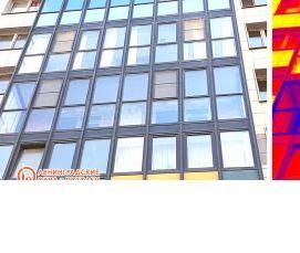 теплое фасадное остекление - вариант 4