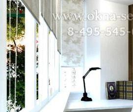 теплое остекление пвх - модель 2