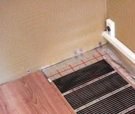 теплоизоляция для теплого пола электрического - модель 1