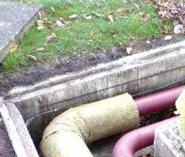 теплоизоляция для труб отопления фольгированная - модель 4