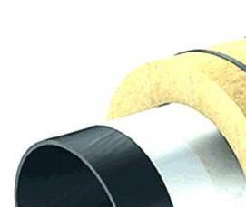 теплоизоляция для труб отопления фольгированная - модель 3