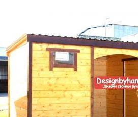 теплые бытовки для проживания зимой - вариант 4