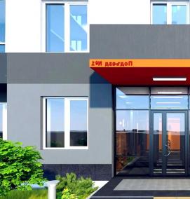 теплые входные группы - вариант 3