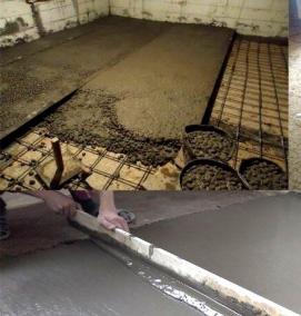 теплый бетон - тип 1