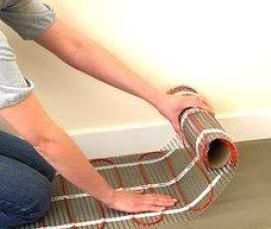 теплый цементный пол - вариант 3