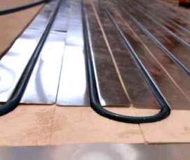 теплый цементный пол - вариант 2