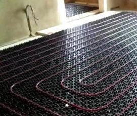 теплый пол 5 контуров - вариант 1