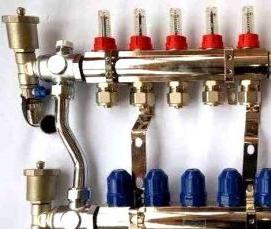 теплый пол газовый - вариант 4