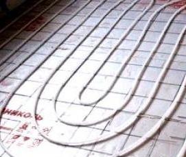теплый пол квадратный - вариант 2