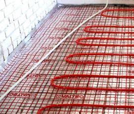 теплый пол на фанеру - модель 4