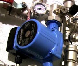 теплый пол смесительный - вариант 1