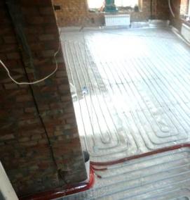 теплый пол «улитка» - модель 1