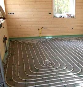 теплый пол «улитка» - модель 3