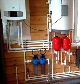 теплый пол в частном доме - вариант 1