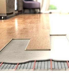 теплый пол в квартире - тип 2