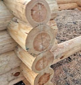 теплый сруб - модель 3