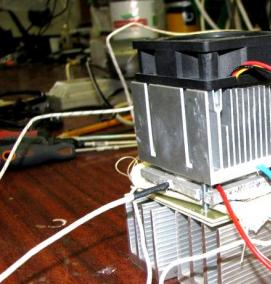 термоэлектрический генератор - вариант 1