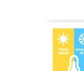 тихие пластиковые окна - вариант 4