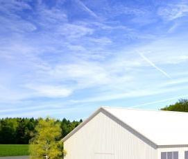 типовые ангары из металлоконструкций - вариант 3