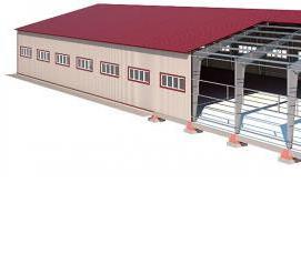 типовые здания из металлоконструкций - тип 1