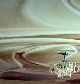 тканевые натяжные потолки - тип 2