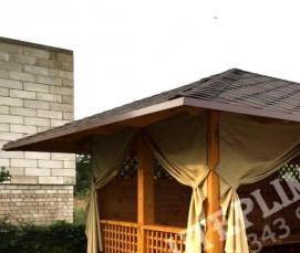 тканевые садовые беседки - тип 4