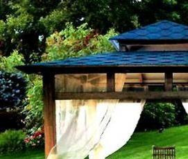 тканевые садовые беседки - тип 2