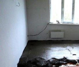 тонкая стяжка пола - модель 4