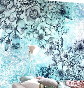 тонкие флизелиновые обои - модель 4