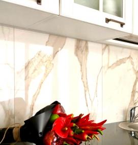 тонкий керамогранит под мрамор - модель 2