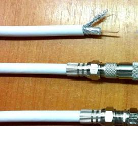 тонкий телевизионный кабель - вариант 2