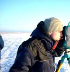 топографическая съемка местности - модель 1