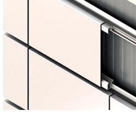 торцевой профиль для стеновых панелей - вариант 4