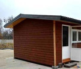 торговый павильон из металлоконструкций - вариант 3